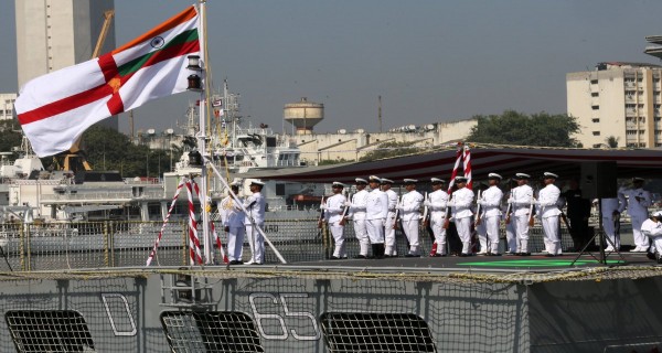 INS Chennai commissioning ceremony