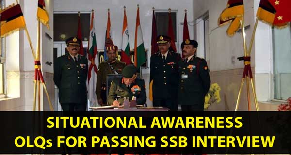 Situational Awareness OLQ for passing SSB interview