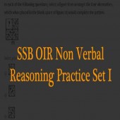SSB OIR Non Verbal Reasoning Practice Test | Set 1