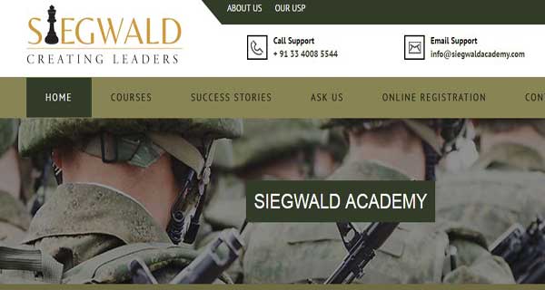 Siegwald Academy for SSB NDA CDS and AFCAT Coaching in Kolkata