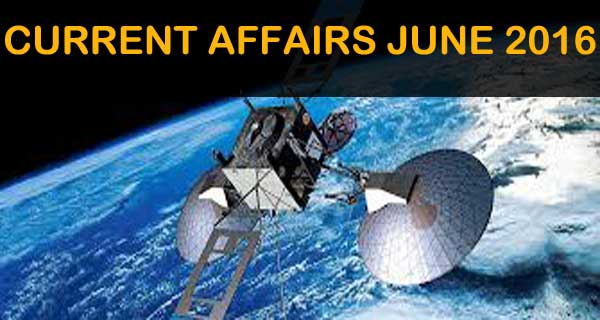 Online mock test for June 2016 current affairs