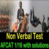 AFCAT 1 2016 Non verbal reasoning questions practice