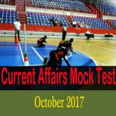 Online Current Affairs Mock Test - October 2017